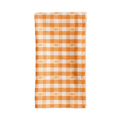 pumpkinGinghamNapkins